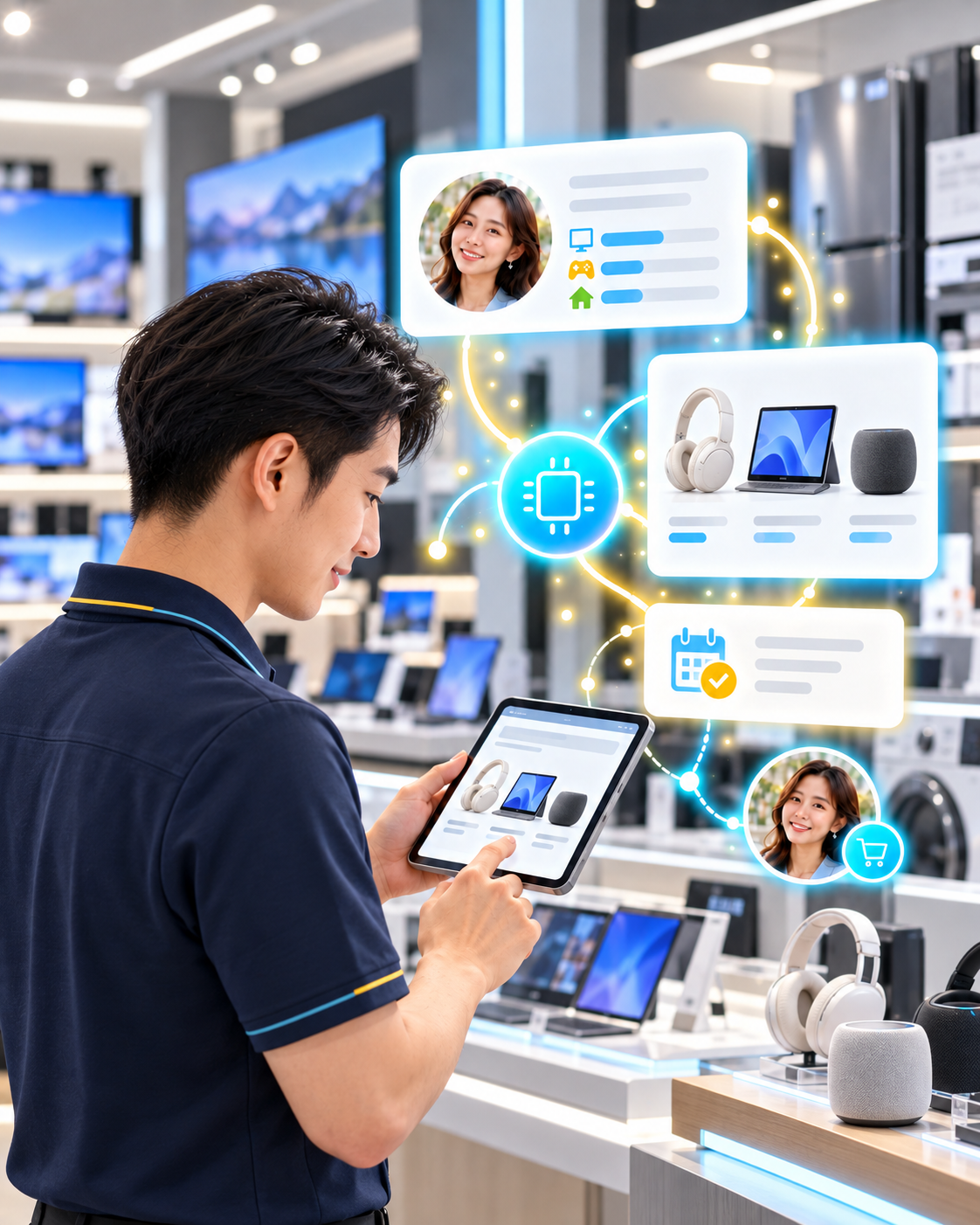 業務運用 AI 為顧客提供個人化銷售服務